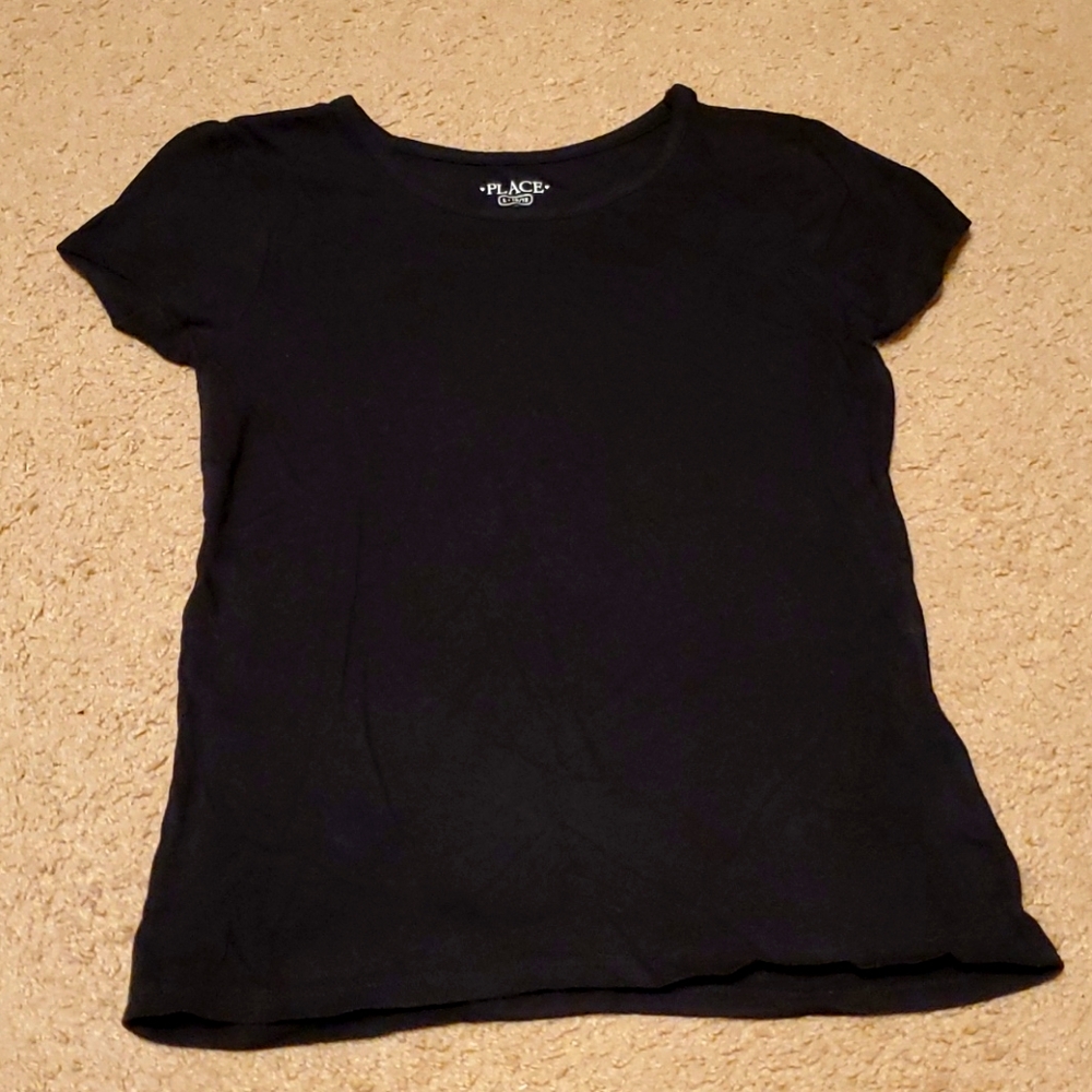 The Children's Place black shirt NWOT